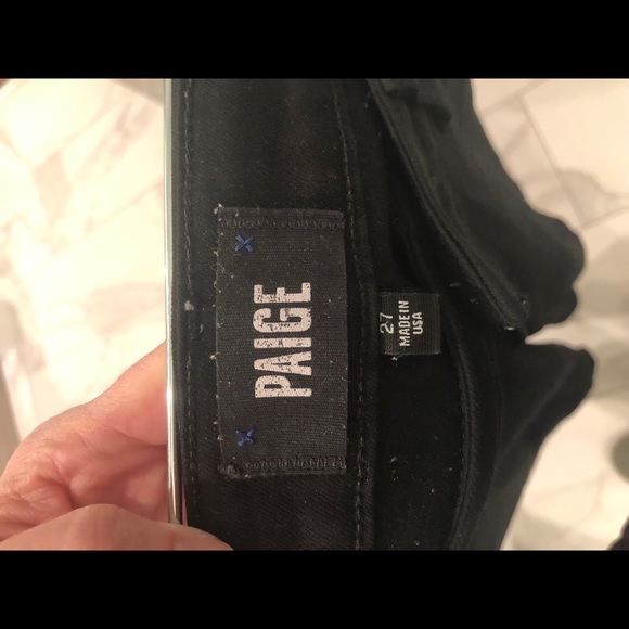 Black Skinny Paige jeans - Picture 4 of 4
